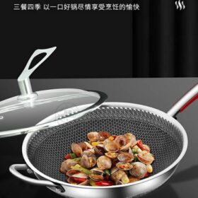 WhatsApp Image 2023 04 25 at 00.33.48 280x280 - Stainless Steel Honeycomb Frying Pan