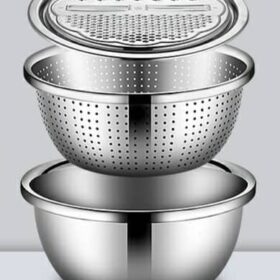 WhatsApp Image 2023 06 19 at 10.47.28 1 280x280 - 3 in 1 Stainless Steel Mixing Bowl with Colander Strainer and Cutting Equipment